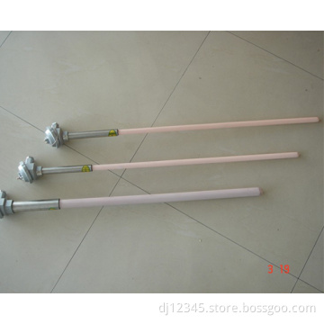 Consumable Material Platinum Rhodium Thermocouple for Coke Reactivity